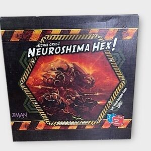 Neuroshima Hex 3rd Edition Board Game Z Man Sci Fi Strategy Missing Rulebook
